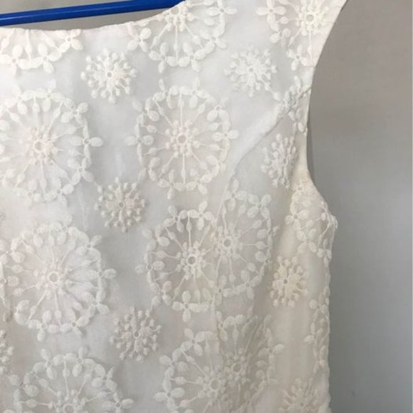 Embroidered White Dress - Picture 5 of 7